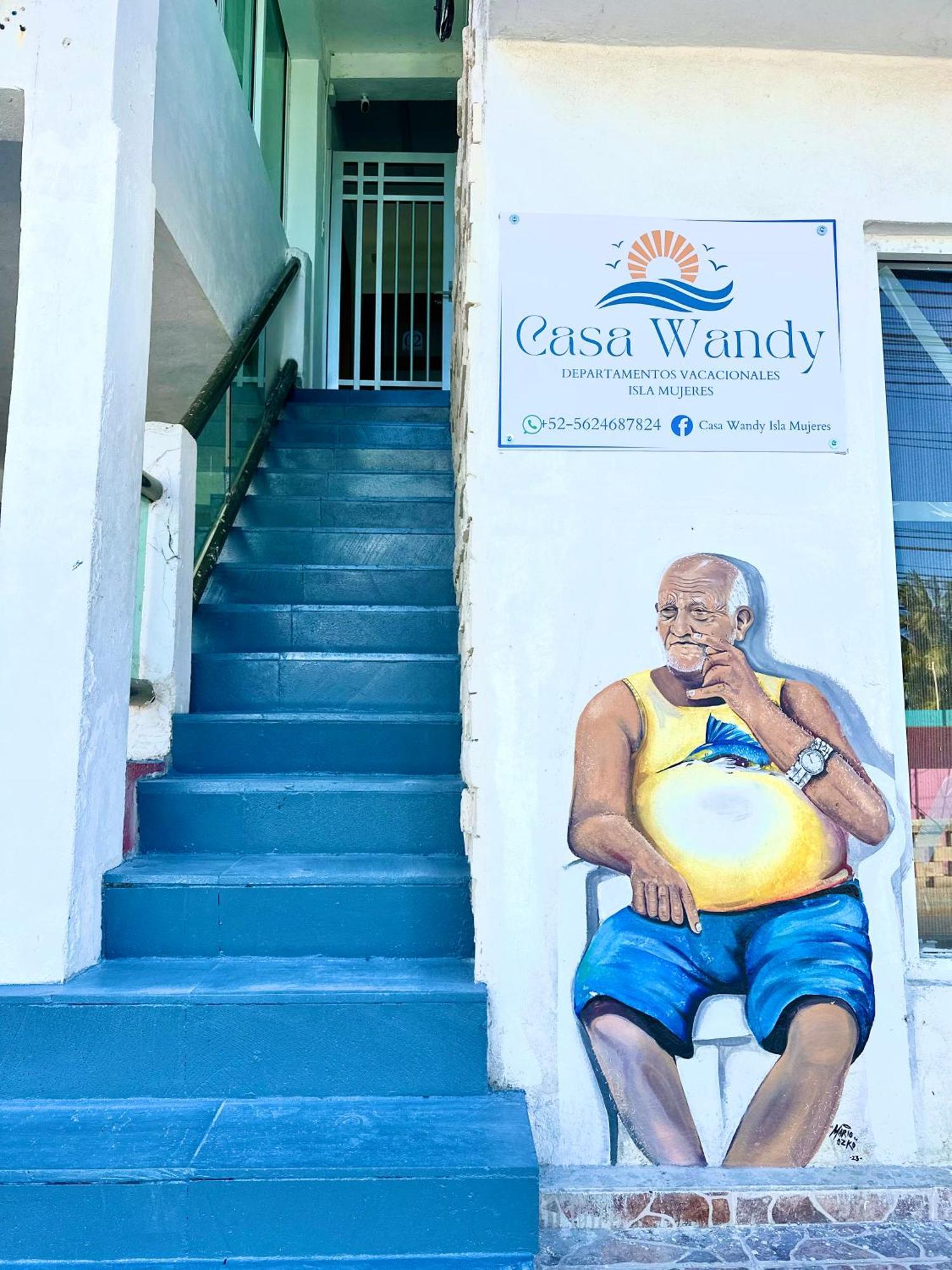 이슬라무헤레스 Casa Wandy 아파트 외부 사진